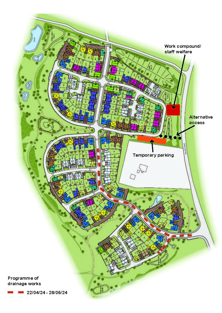 updated drainage plan The Fairway and St Andrews